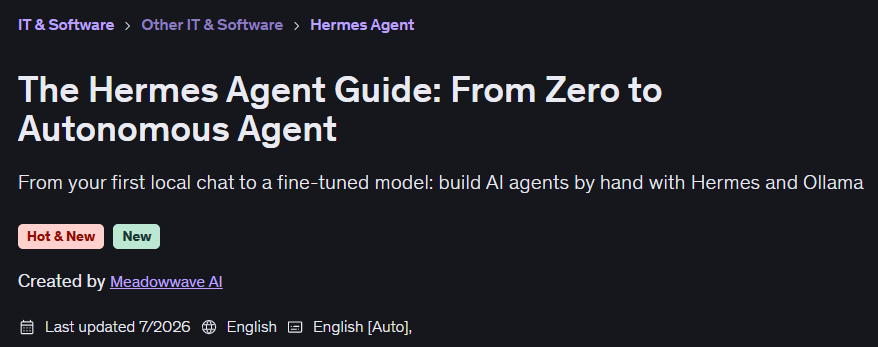 The Hermes Agent Guide: From Zero to Autonomous Agent