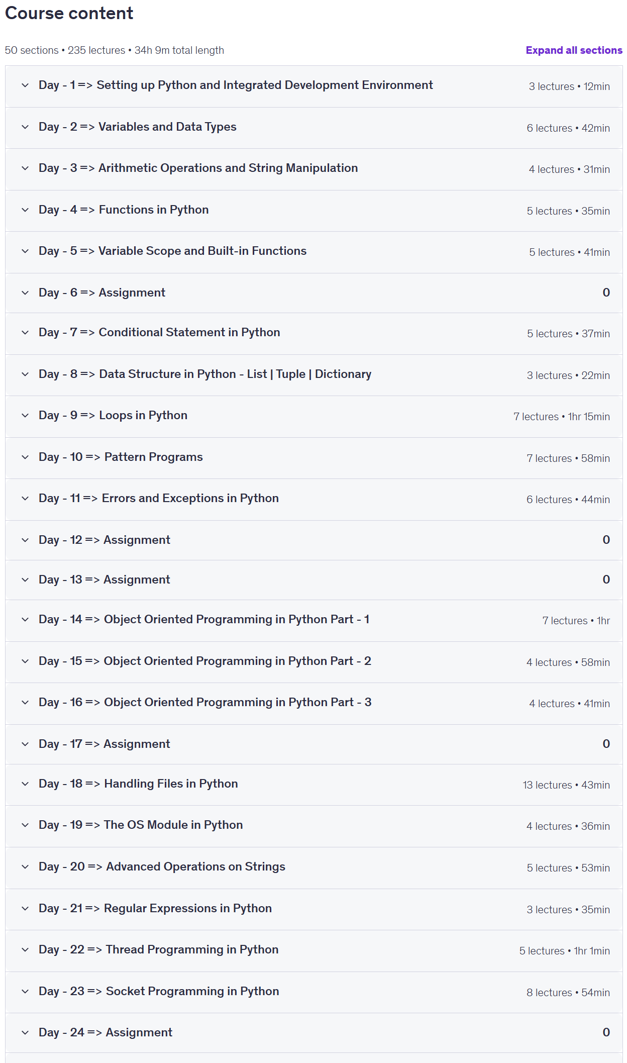 50 Days of Python: From Zero to Making Pro Level Apps