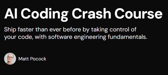 AI Coding Crash Course 