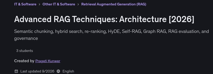 Advanced RAG Techniques_ Architecture [2026]