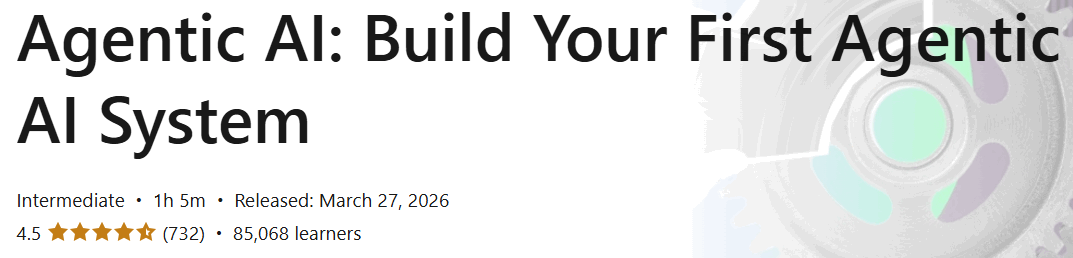 Agentic AI: Build Your First Agentic AI System