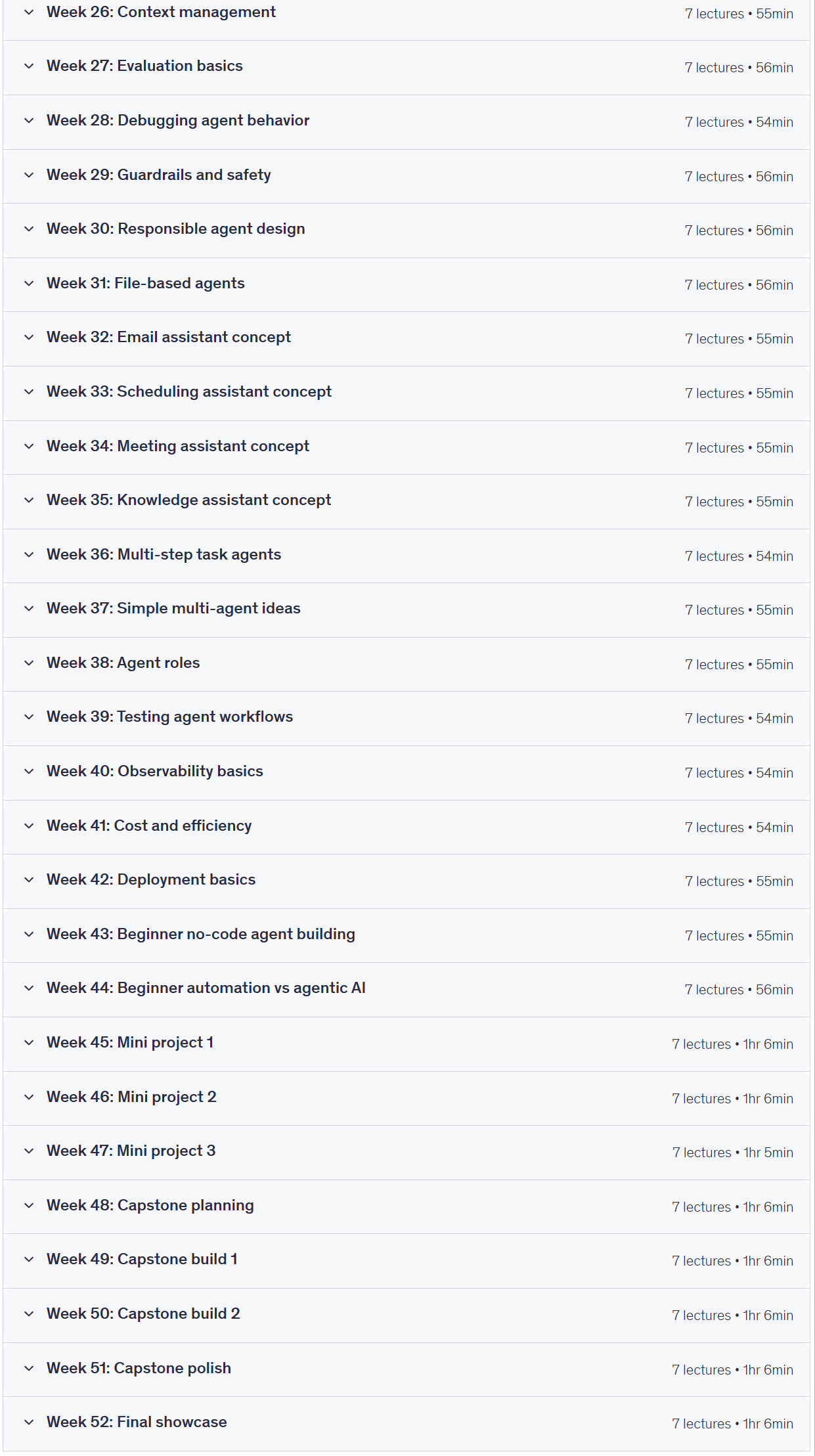 Agentic AI for Absolute Beginners — A 52 Week Course