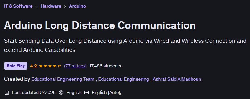Arduino Long Distance Communication