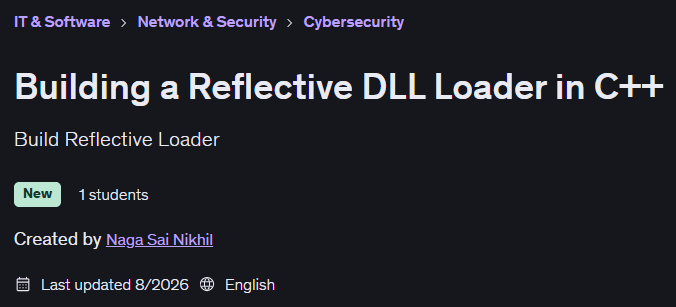 Building a Reflective DLL Loader in C++