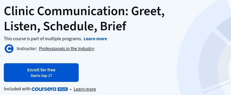 Clinic Communication_ Greet, Listen, Schedule, Brief