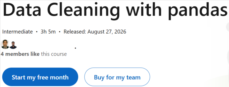 Data Cleaning with pandas