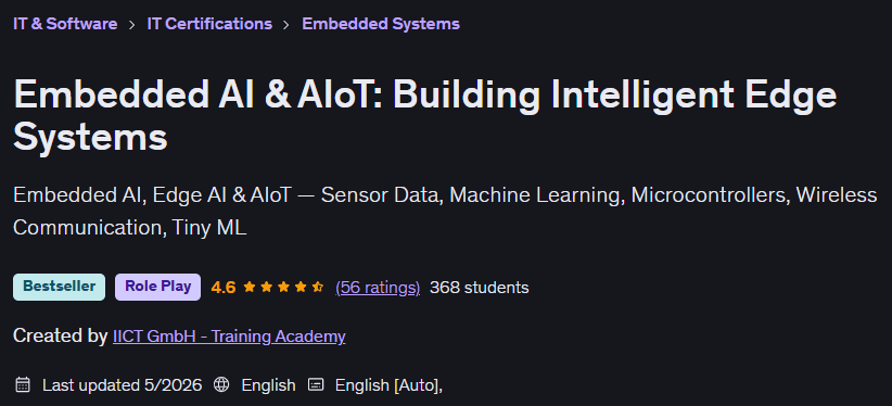 Embedded AI & AIoT: Building Intelligent Edge Systems