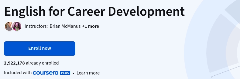 English for Career Development