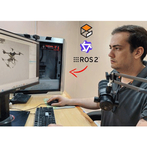 Fly a Drone Using an LLM with ROS 2 + Gazebo