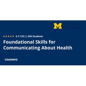 Foundational Skills for Communicating About Health