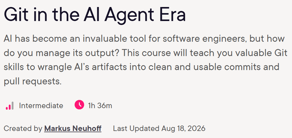 Git in the AI Agent Era