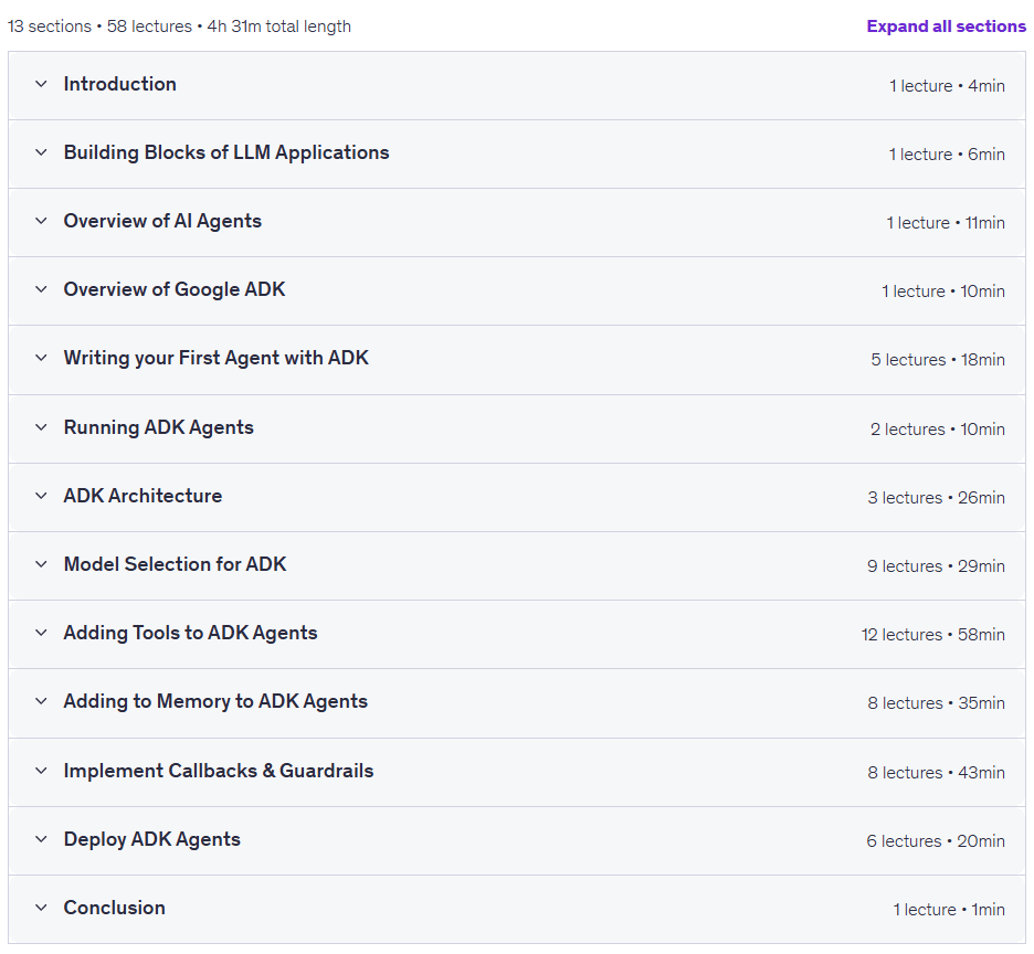 Google Agent Development Kit (ADK)-Build & Deploy AI Agents