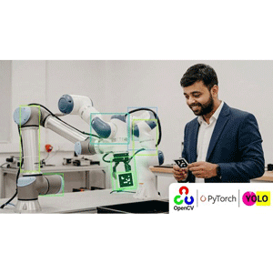 Hands on Robotic Vision: OpenCV PyTorch YOLO Simulation