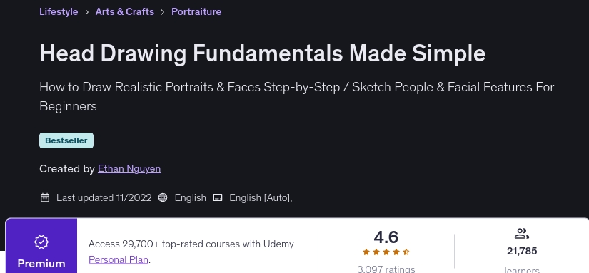 Head Drawing Fundamentals Made Simple