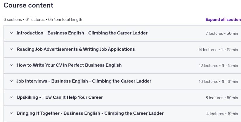 Interview Success - Business English for Job Interviews