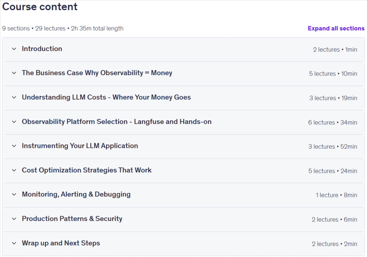 LLM Observability and Cost Management: Langfuse Monitoring