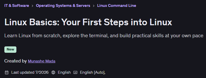 Linux Basics: Your First Steps into Linux