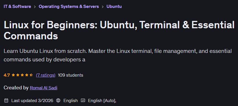 Linux for Beginners: Ubuntu Terminal & Essential Commands
