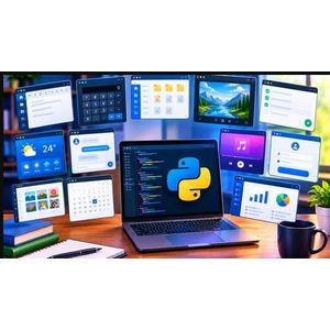 Make 20 Pro Level GUI Applications in Python