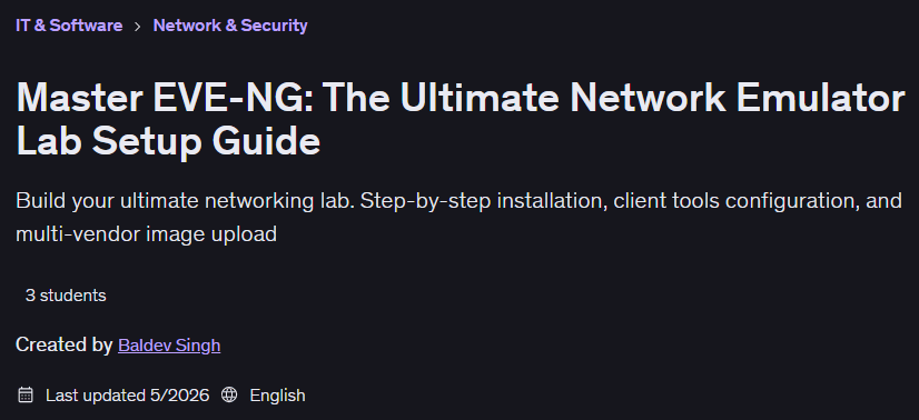 Master EVE-NG: The Ultimate Network Emulator Lab Setup Guide