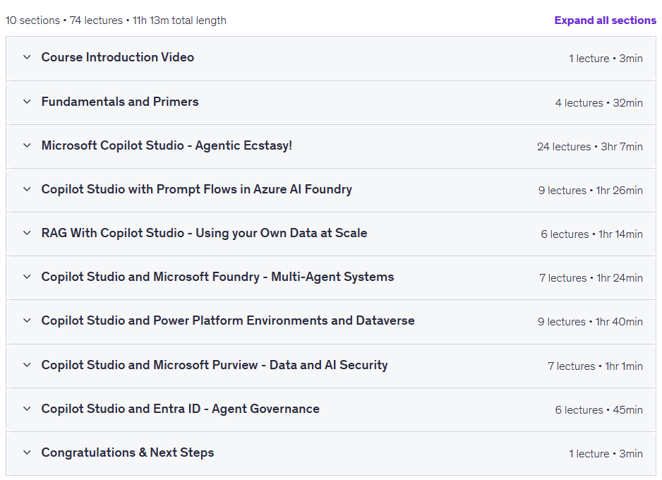 Microsoft Copilot Studio: AI Agents RAG MCP & AI Security