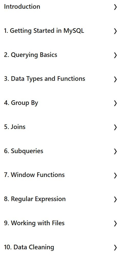 MySQL for Data Analytics