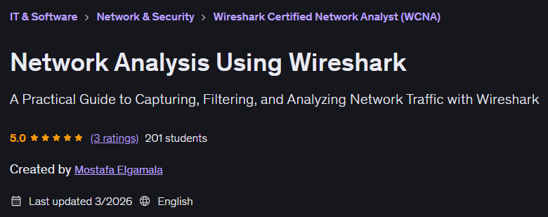 Network Analysis Using Wireshark