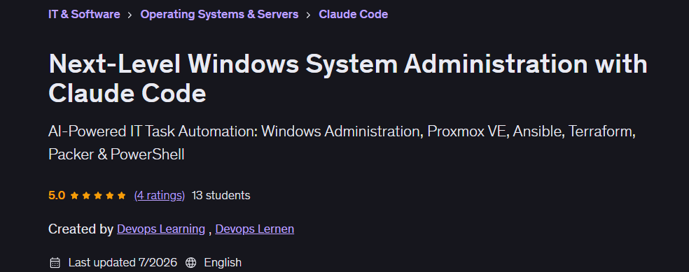 Next-Level Windows System Administration with Claude Code