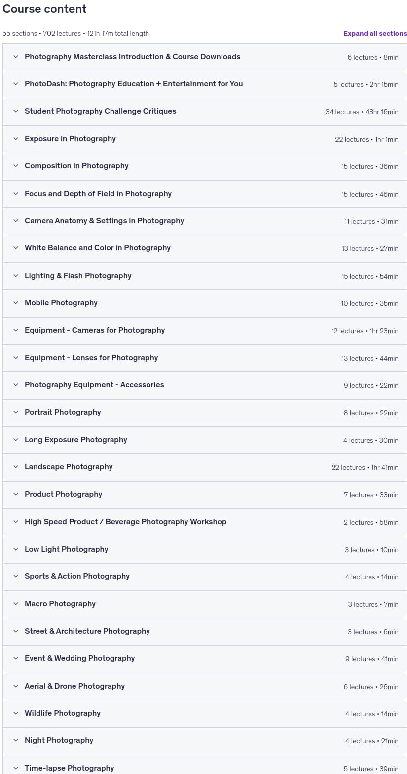 Photography Masterclass_ Your Complete Guide to Photography