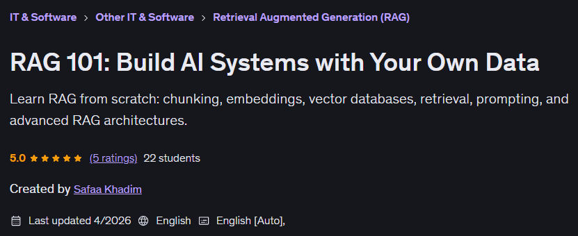 RAG 101: Build AI Systems with Your Own Data