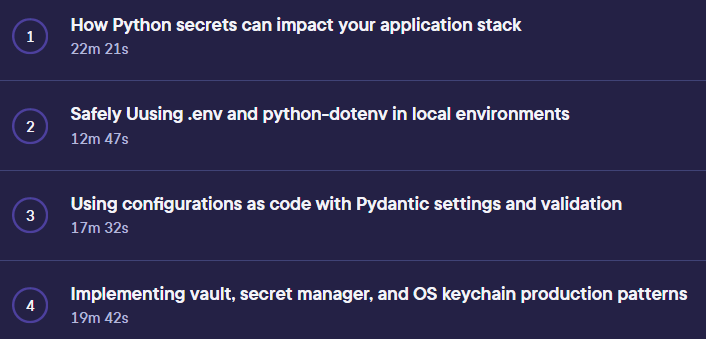 Secret Management for Python