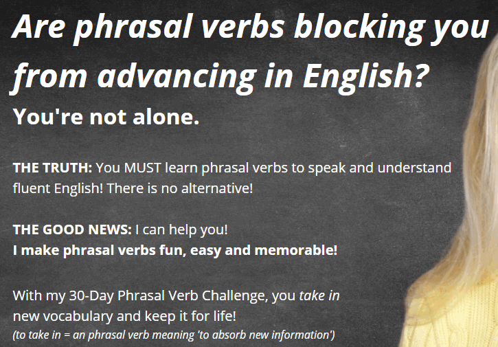 The Phrasal Verbs Challenge