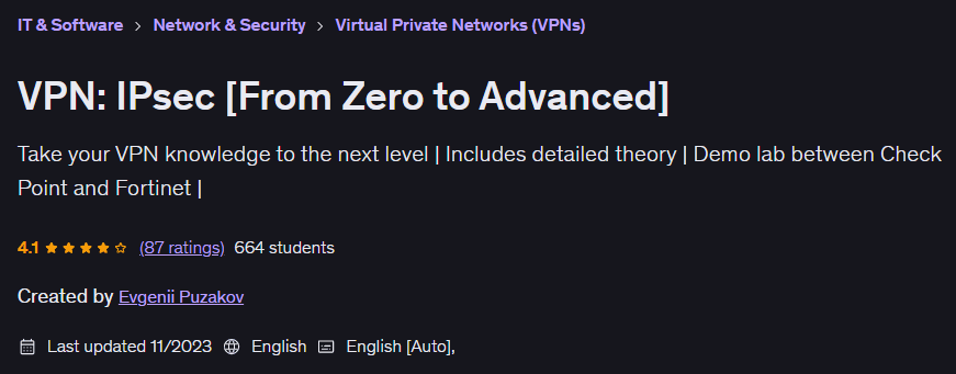 VPN: IPsec [From Zero to Advanced]