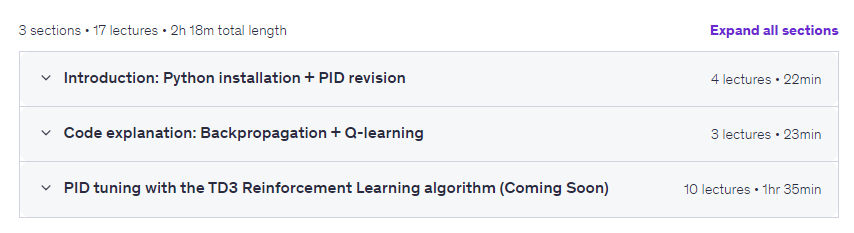 Vehicle Suspension Control 4: PID tuning with AI - TD3