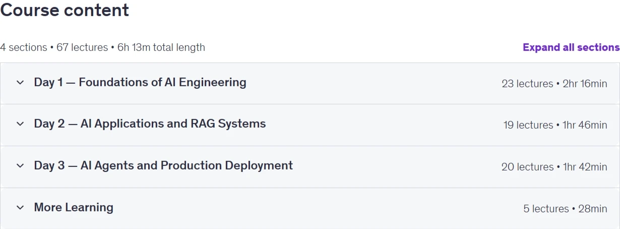 3-Day AI Engineering Bootcamp - Become an AI Engineer