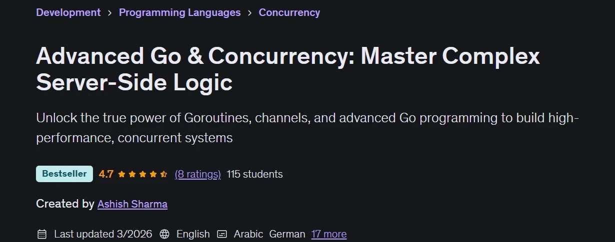 Advanced Go & Concurrency: Master Complex Server-Side Logic