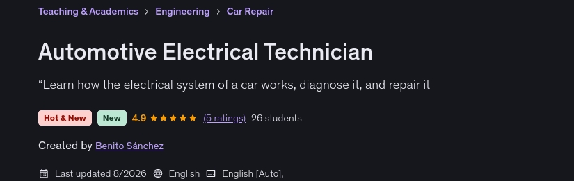 Automotive Electrical Technician