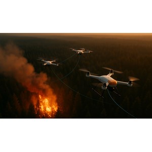 Autonomous Drone Fleets: Decision-Making Under Uncertainty