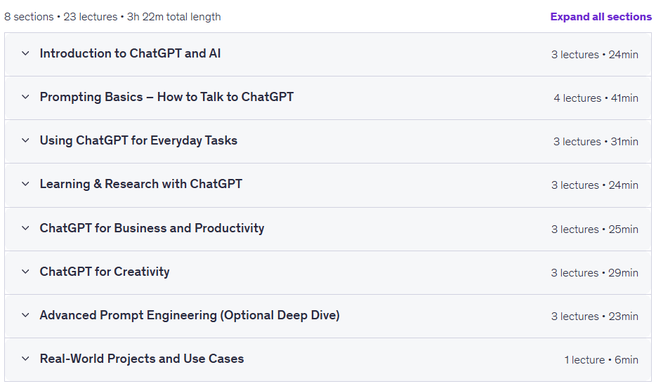 ChatGPT Masterclass: The Complete Guide