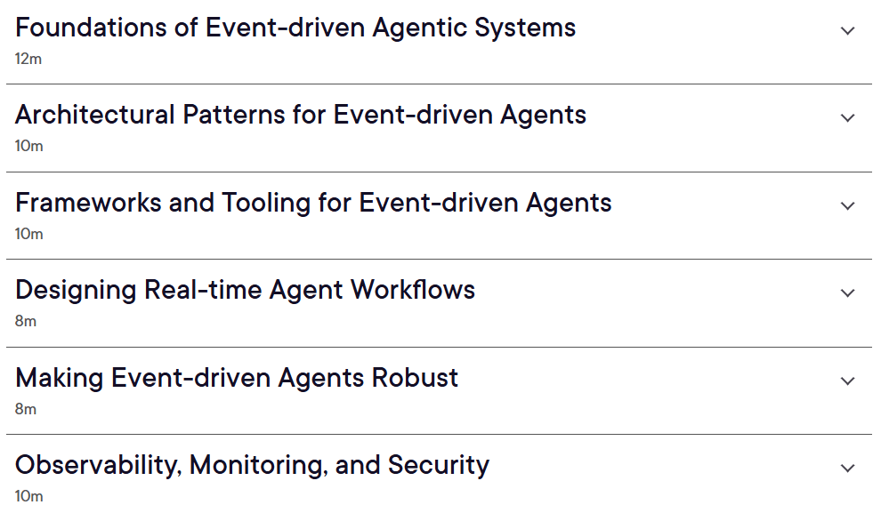 Event-driven Agentic AI