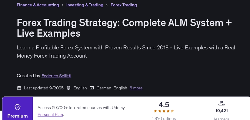 Forex Trading Strategy_ Complete ALM System + Live Examples