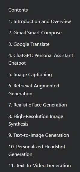 Generative AI System Design Interview
