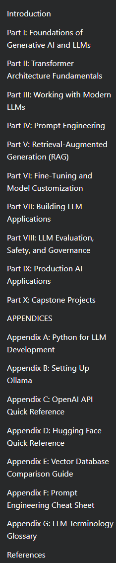 Large Language Models: From Foundations to Production AI Applications