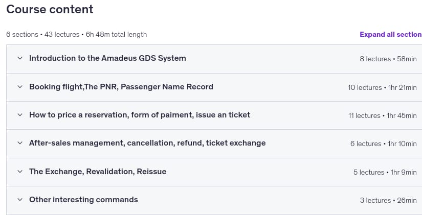 Learn Amadeus GDS l Amadeus GDS step by step l