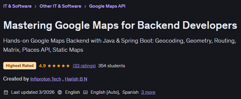Mastering Google Maps for Backend Developers