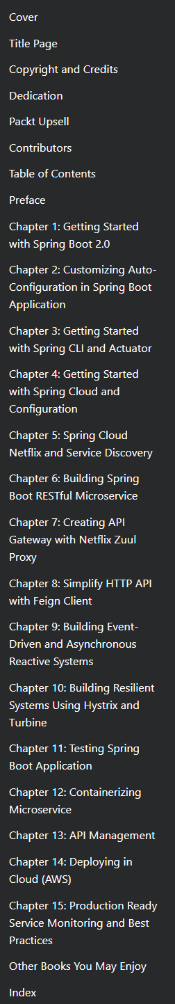 Mastering Spring Boot 2.0