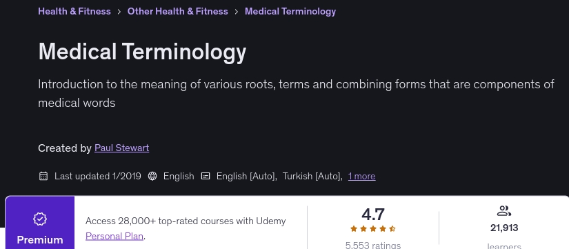Medical Terminology