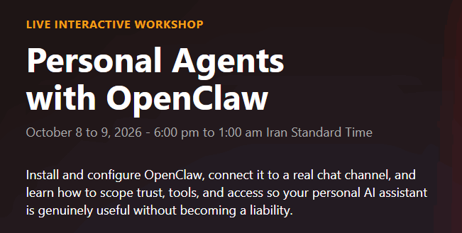 Personal Agents with OpenClaw 