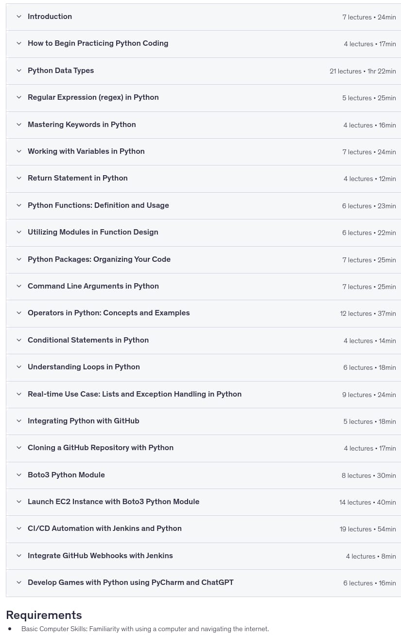Python Scripting for DevOps_ AWS, GitHub, CI_CD with Jenkins