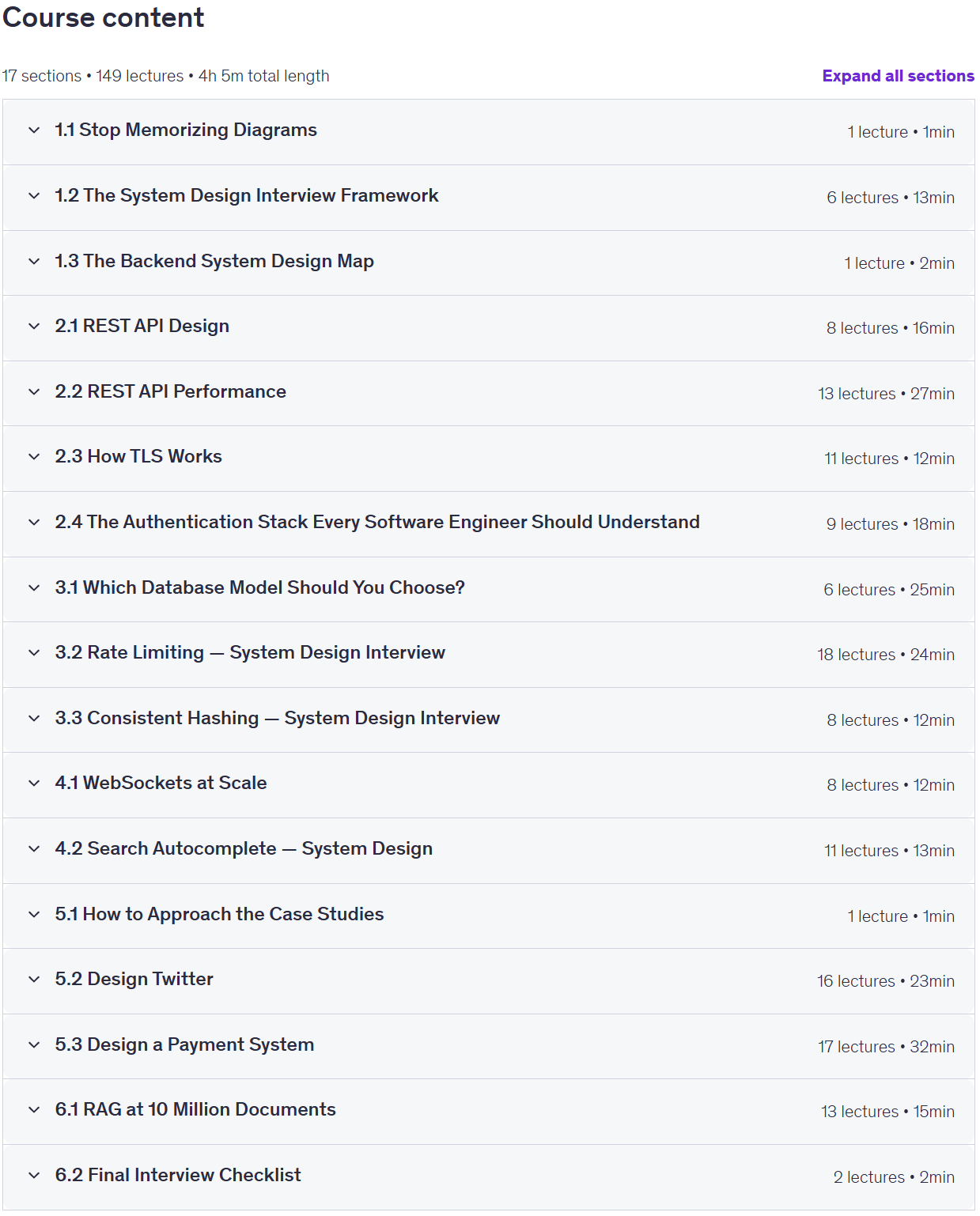System Design Interview for Backend Software Engineers